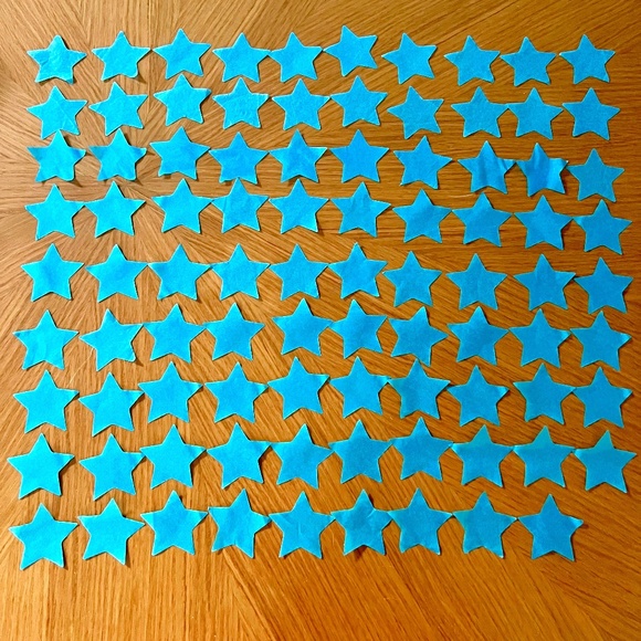 Taylor Swift 1989 Star Confetti (89 pieces) - Picture 1 of 1